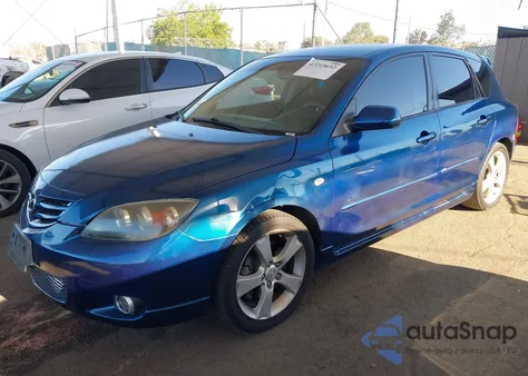 2004 Mazda Mazda3 S из США, поврежденный, VIN JM1BK143041152552